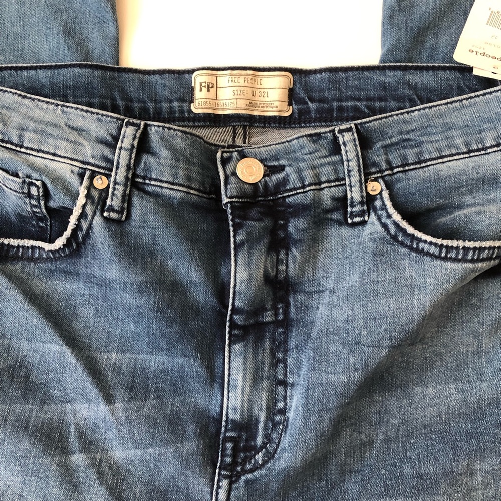 Free People High Rise Skinny Jeans - Picture 4 of 8